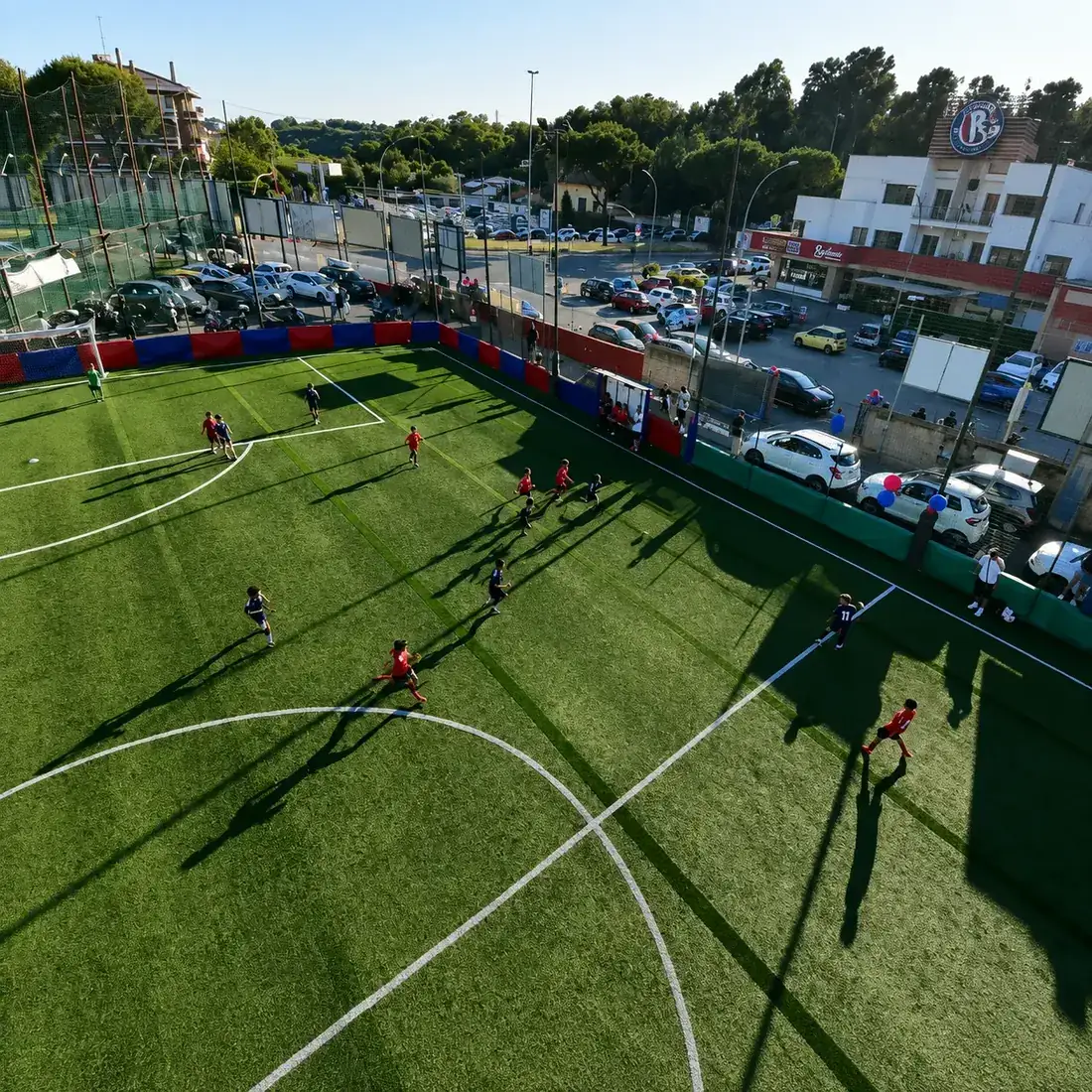 Campo di Calcio a 8 dall'alto